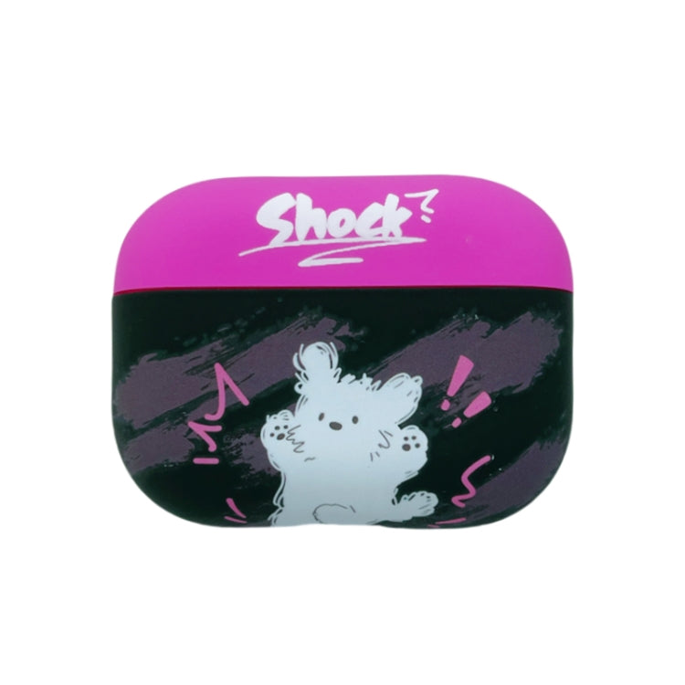 Cat and Dog Pattern Earbuds Box Frosted TPU Case, For AirPods Pro 2, For AirPods 3, For AirPods Pro, For AirPods 2 / 1