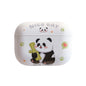 Panda Pattern Earbuds Box Frosted TPU Case