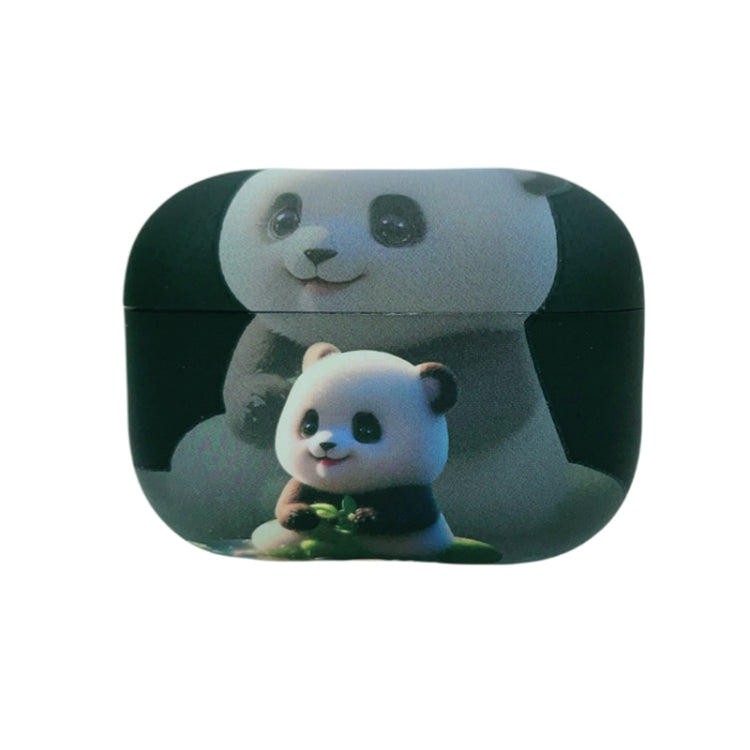 Phantom Panda Pattern Earbuds Box Frosted TPU Case, For AirPods Pro 2, For AirPods 3, For AirPods Pro, For AirPods 2 / 1