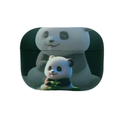 Phantom Panda Pattern Earbuds Box Frosted TPU Case, For AirPods Pro 2, For AirPods 3, For AirPods Pro, For AirPods 2 / 1