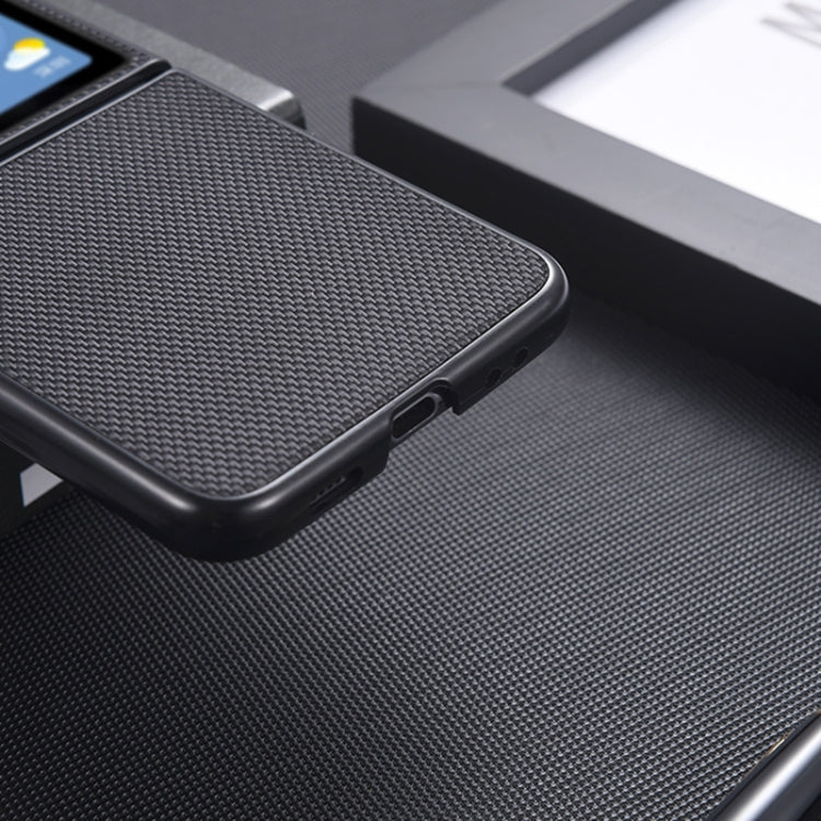 Nylon Woven Texture Folding Phone Case, For Samsung Galaxy Z Flip6 / Flip7 FE