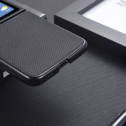 Nylon Woven Texture Folding Phone Case, For Samsung Galaxy Z Flip6 / Flip7 FE
