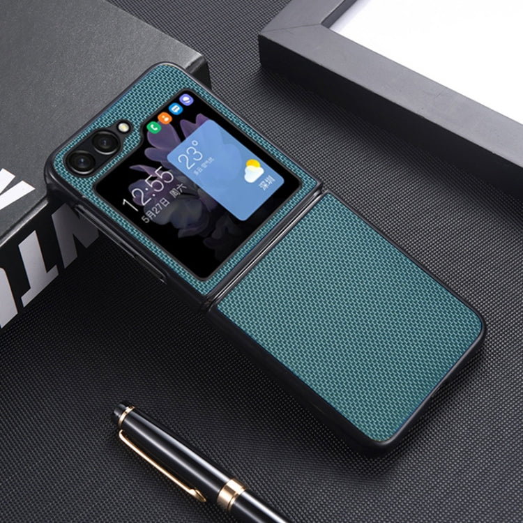Nylon Woven Texture Folding Phone Case, For Samsung Galaxy Z Flip6 / Flip7 FE