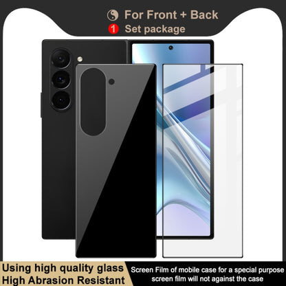 imak Front Screen + Back Cover Tempered Glass Film, Phone Case Edition