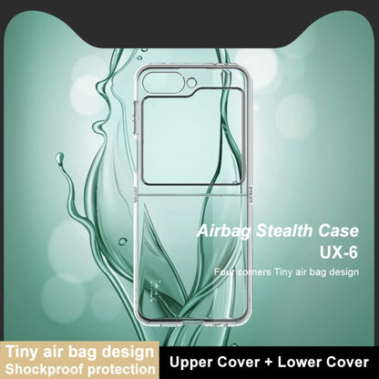 imak UX-6 series All-inclusive Shockproof Airbag TPU Invisible Phone Case, For Samsung Galaxy Z Flip6 / Flip7 FE