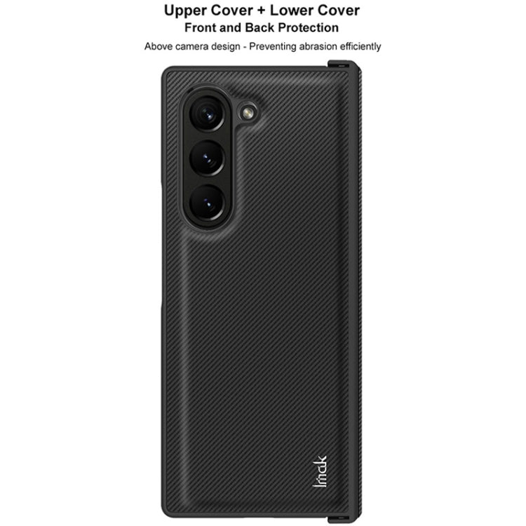 imak Ruiyi Series Carbon Fiber PU + PC Phone Case