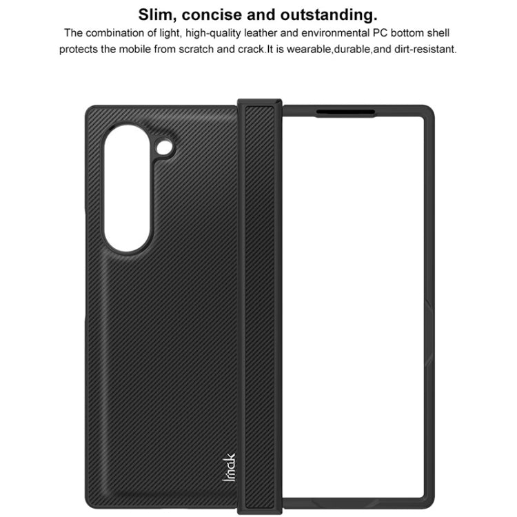 imak Ruiyi Series Carbon Fiber PU + PC Phone Case