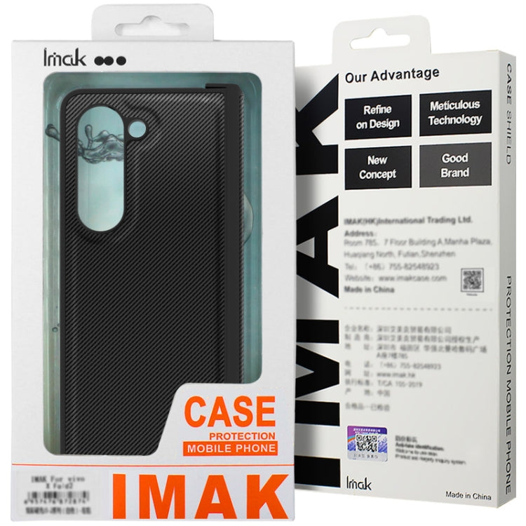 imak Ruiyi Series Carbon Fiber PU + PC Phone Case