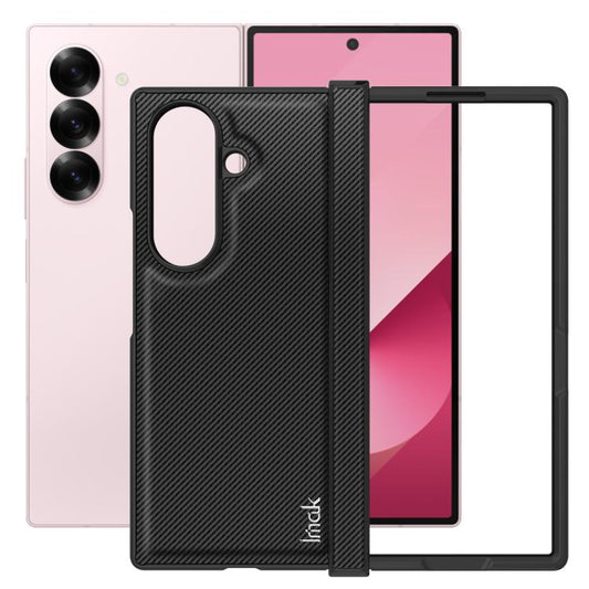 imak Ruiyi Series Carbon Fiber PU + PC Phone Case, For Samsung Galaxy Z Fold7 5G, For Samsung Galaxy Z Flip7 5G, For Samsung Galaxy Z Flip6 / Flip7 FE, For Samsung Galaxy Z Fold6