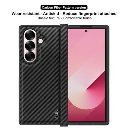 imak Ruiyi Series Carbon Fiber PU + PC Phone Case, For Samsung Galaxy Z Fold7 5G, For Samsung Galaxy Z Flip7 5G, For Samsung Galaxy Z Flip6 / Flip7 FE, For Samsung Galaxy Z Fold6