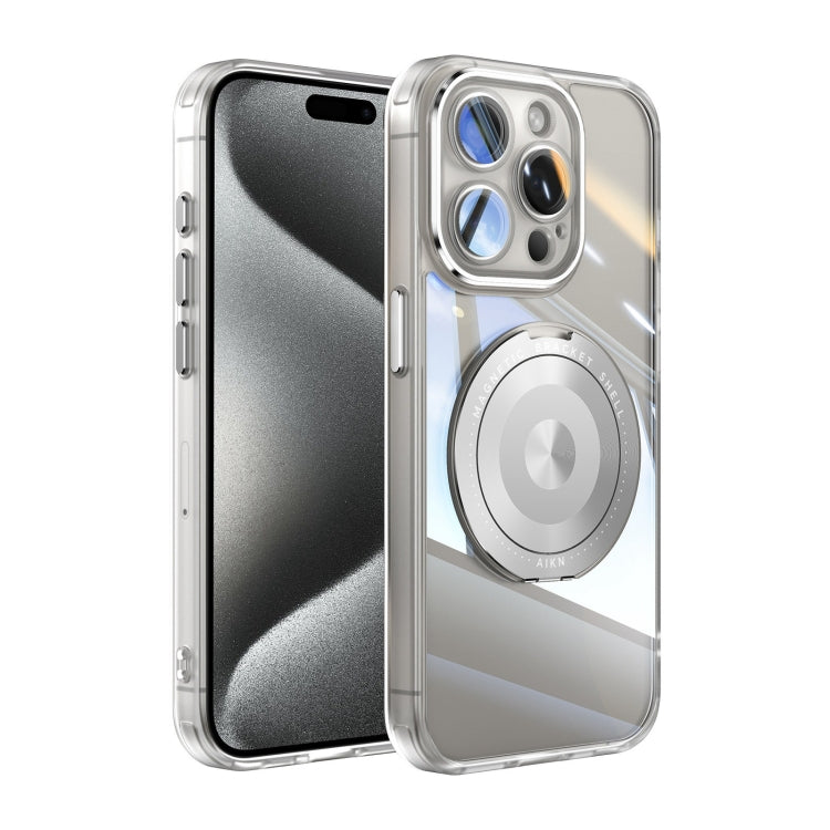 360 Holder Magsafe Acrylic Hybrid TPU Phone Case, For iPhone 16, For iPhone 15 Pro Max, For iPhone 15 Pro, For iPhone 15