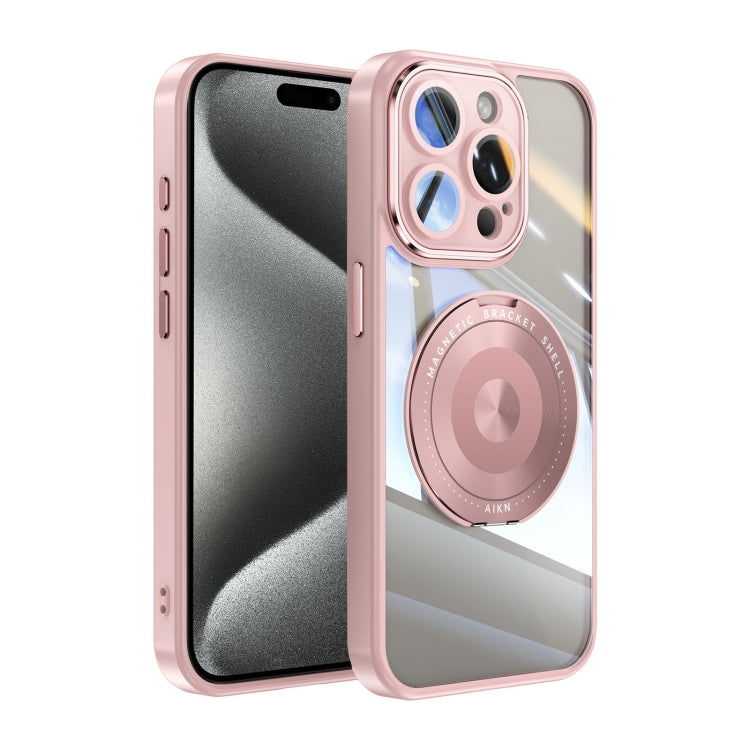 360 Holder Magsafe Acrylic Hybrid TPU Phone Case, For iPhone 16, For iPhone 15 Pro Max, For iPhone 15 Pro, For iPhone 15