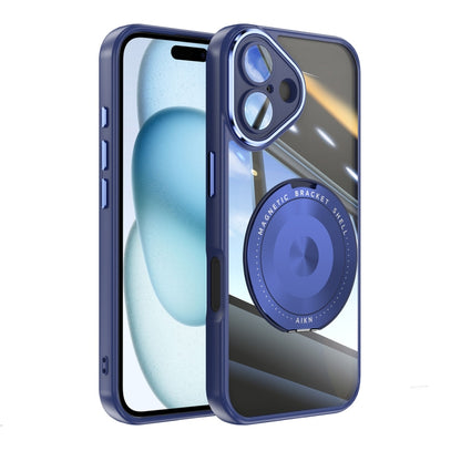 360 Holder Magsafe Acrylic Hybrid TPU Phone Case, For iPhone 16, For iPhone 15 Pro Max, For iPhone 15 Pro, For iPhone 15