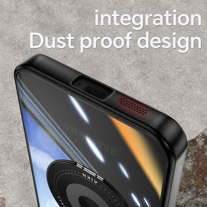 360 Holder MagSafe Acrylic Hybrid TPU Phone Case, For Samsung Galaxy S23+ 5G, For Samsung Galaxy S23 5G