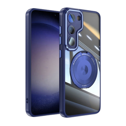 360 Holder MagSafe Acrylic Hybrid TPU Phone Case, For Samsung Galaxy S24+ 5G, For Samsung Galaxy S24 5G, For Samsung Galaxy S23 Ultra 5G, For Samsung Galaxy S23+ 5G