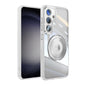 360 Holder MagSafe Acrylic Hybrid TPU Phone Case, For Samsung Galaxy S24+ 5G, For Samsung Galaxy S24 5G, For Samsung Galaxy S23 Ultra 5G, For Samsung Galaxy S23+ 5G