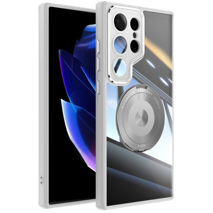 360 Holder MagSafe Acrylic Hybrid TPU Phone Case, For Samsung Galaxy S25+ 5G, For Samsung Galaxy S25 Ultra 5G, For Samsung Galaxy S24 FE 5G, For Samsung Galaxy S24 Ultra 5G
