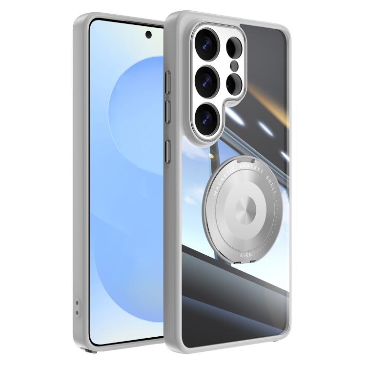 360 Holder MagSafe Acrylic Hybrid TPU Phone Case, For Samsung Galaxy S26+ 5G, For Samsung Galaxy S26 Ultra 5G, For Samsung Galaxy S26 5G, For Samsung Galaxy S25 5G
