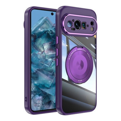 360 Holder Magsafe Acrylic Hybrid TPU Phone Case, For Google Pixel 10 / 10 Pro, For Google Pixel 9 Pro XL, For Google Pixel 9 Pro, For Google Pixel 9