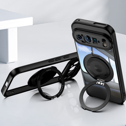 360 Holder Magsafe Acrylic Hybrid TPU Phone Case, For Google Pixel 9, For Google Pixel 8a