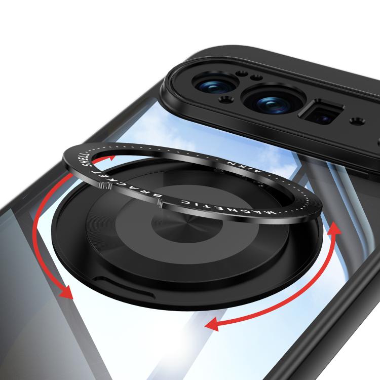 360 Holder Magsafe Acrylic Hybrid TPU Phone Case, For Google Pixel 10 Pro XL, For Google Pixel 10 / 10 Pro, For Google Pixel 9 Pro XL, For Google Pixel 9 Pro