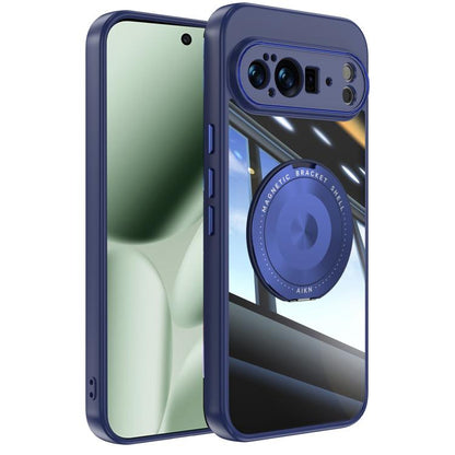 360 Holder Magsafe Acrylic Hybrid TPU Phone Case, For Google Pixel 10 Pro XL, For Google Pixel 10 / 10 Pro, For Google Pixel 9 Pro XL, For Google Pixel 9 Pro