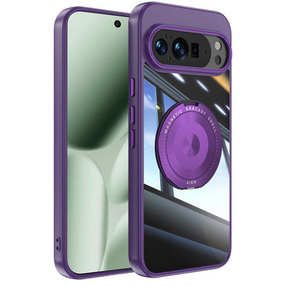 360 Holder Magsafe Acrylic Hybrid TPU Phone Case, For Google Pixel 10 Pro XL, For Google Pixel 10 / 10 Pro, For Google Pixel 9 Pro XL, For Google Pixel 9 Pro