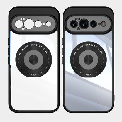 360 Holder Magsafe Acrylic Hybrid TPU Phone Case, For Google Pixel 11 Pro XL, For Google Pixel 11, For Google Pixel 11 Pro, For Google Pixel 10 Pro XL