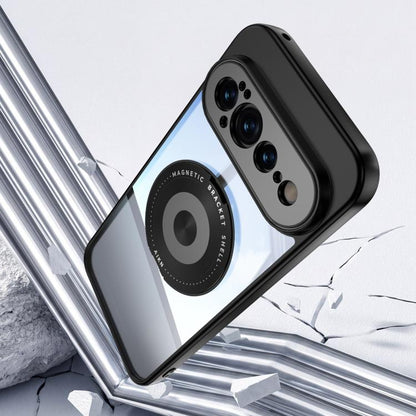360 Holder Magsafe Acrylic Hybrid TPU Phone Case, For Google Pixel 11 Pro XL, For Google Pixel 11, For Google Pixel 11 Pro, For Google Pixel 10 Pro XL