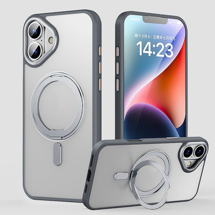 360 Rotating MagSafe Magnetic Frosted Phone Case