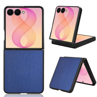 PU Leather PC Phone Case, For Galaxy Z Flip8 5G, For Samsung Galaxy Z Flip7 5G, For Samsung Galaxy Z Flip6, For Samsung Galaxy Z Fold6