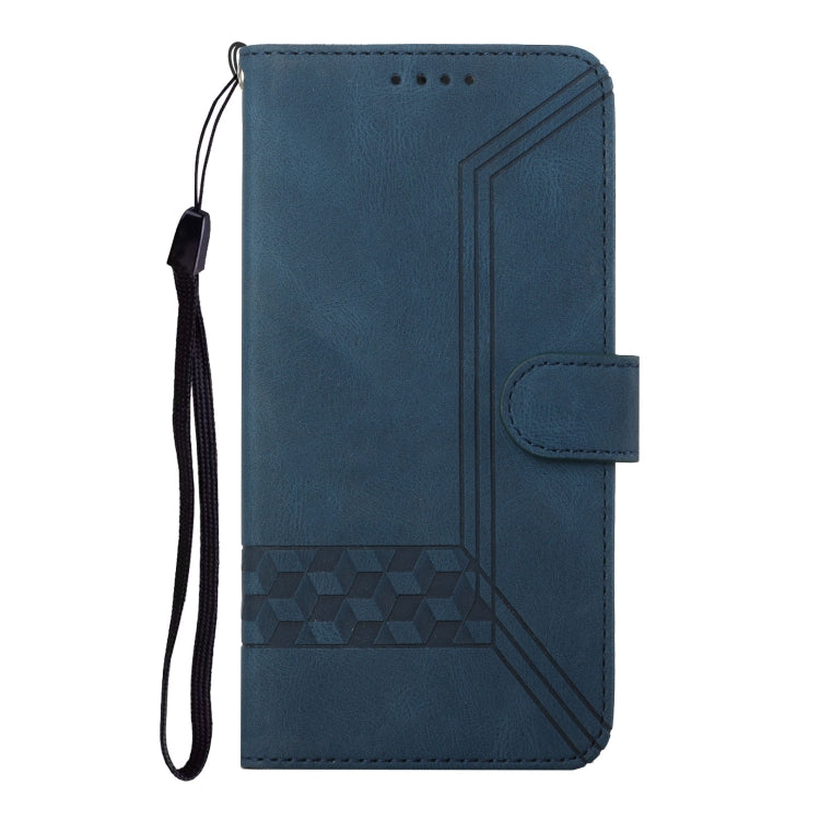 Cubic Skin Feel Flip Leather Phone Case