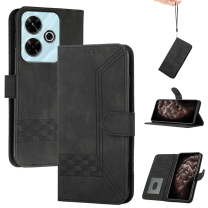 Cubic Skin Feel Flip Leather Phone Case, For Redmi Note 14 5G, For Redmi Note 14 Pro+ 5G, For Redmi Note 14 Pro 5G, For Redmi 13 4G