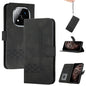 Cubic Skin Feel Flip Leather Phone Case, For Redmi Note 14 Pro+ 5G, For Redmi Note 14 Pro 5G, For Redmi 13 4G, For Redmi Turbo 3 / Poco F6