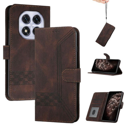 Cubic Skin Feel Flip Leather Phone Case, For Redmi Note 14 4G 164.84mm, For Redmi Turbo 4 / Poco X7 Pro, For Redmi Note 14 Pro 4G, For Redmi Note 14 4G 163.25mm