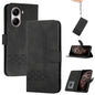 Cubic Skin Feel Flip Leather Phone Case, For Redmi Note 14 4G 164.84mm, For Redmi Turbo 4 / Poco X7 Pro, For Redmi Note 14 Pro 4G, For Redmi Note 14 4G 163.25mm