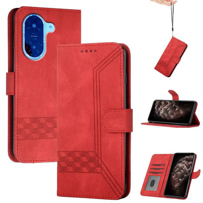 Cubic Skin Feel Flip Leather Phone Case, For Redmi Turbo 4 Pro / Poco F7, For Redmi A5 4G 171.7mm / Poco C71, For Redmi K80 Pro / Poco F7 Ultra, For Redmi K80 / Poco F7 Pro