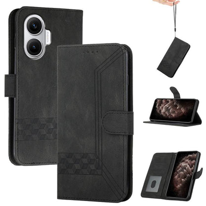 Cubic Skin Feel Flip Leather Phone Case, For Redmi K90 / Poco F8 Pro 5G, For Redmi 15 5G Global / 15 4G SEA 169.5mm, For Redmi 15 5G / 4G EU 171mm, For Redmi Turbo 4 Pro / Poco F7