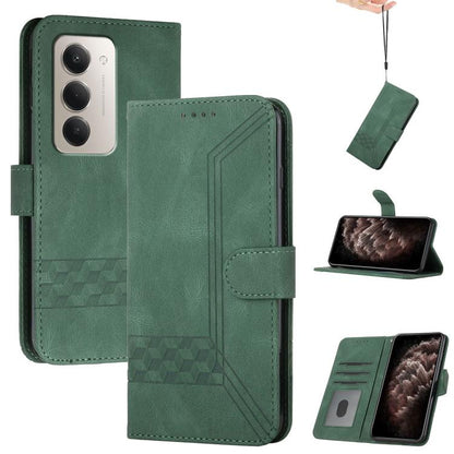 Cubic Skin Feel Flip Leather Phone Case, For Redmi K90 / Poco F8 Pro 5G, For Redmi 15 5G Global / 15 4G SEA 169.5mm, For Redmi 15 5G / 4G EU 171mm, For Redmi Turbo 4 Pro / Poco F7