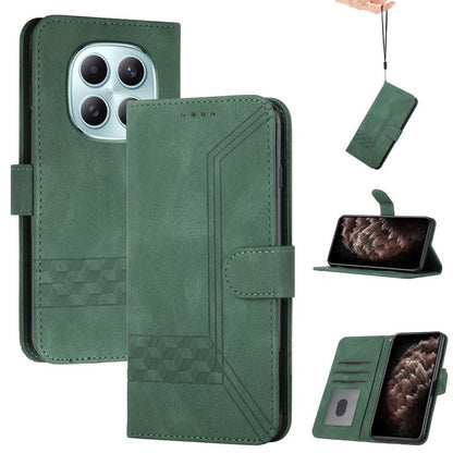 Cubic Skin Feel Flip Leather Phone Case, For Redmi Turbo 5 Max / Poco X8 Pro Max, For Redmi Turbo 5 5G / Poco X8 Pro 5G, For Redmi Note 15 4G / 5G 164mm / Poco M8 5G, For Redmi K90 Pro Max / Poco F8 Ultra
