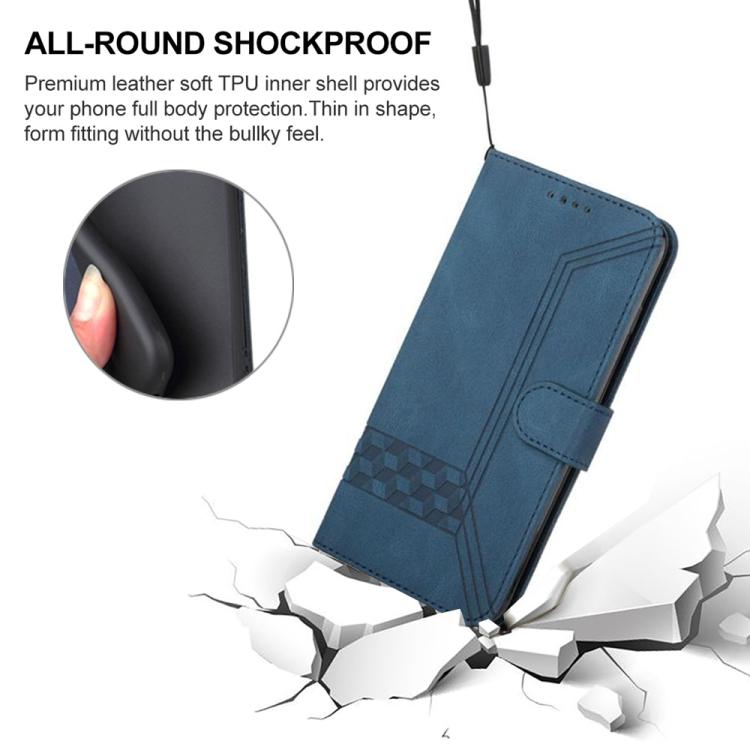 Cubic Skin Feel Flip Leather Phone Case, For Redmi Turbo 5 Max / Poco X8 Pro Max, For Redmi Turbo 5 5G / Poco X8 Pro 5G, For Redmi Note 15 4G / 5G 164mm / Poco M8 5G, For Redmi K90 Pro Max / Poco F8 Ultra