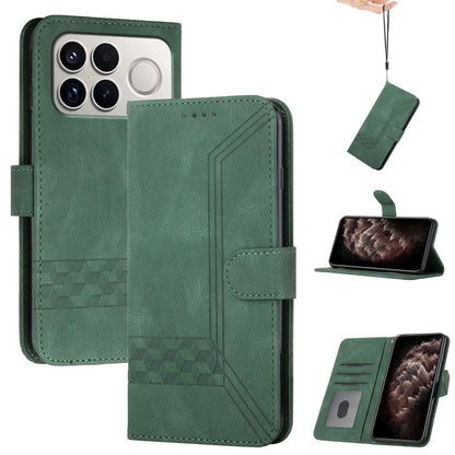 Cubic Skin Feel Flip Leather Phone Case, For Redmi Turbo 5 Max / Poco X8 Pro Max, For Redmi Turbo 5 5G / Poco X8 Pro 5G, For Redmi Note 15 4G / 5G 164mm / Poco M8 5G, For Redmi K90 Pro Max / Poco F8 Ultra