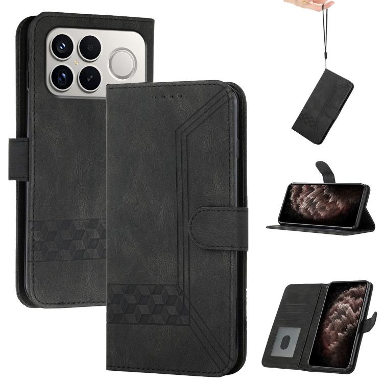 Cubic Skin Feel Flip Leather Phone Case, For Redmi Turbo 5 Max / Poco X8 Pro Max, For Redmi Turbo 5 5G / Poco X8 Pro 5G, For Redmi Note 15 4G / 5G 164mm / Poco M8 5G, For Redmi K90 Pro Max / Poco F8 Ultra