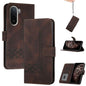 Cubic Skin Feel Flip Leather Phone Case, For Redmi K100 Pro Max 5G / Poco F9 Ultra 5G, For Redmi K100 Pro 5G / Poco F9 Pro 5G, For Redmi 17 4G / 5G Global 170mm, For Redmi A7 Pro 171mm / Poco C85x 5G