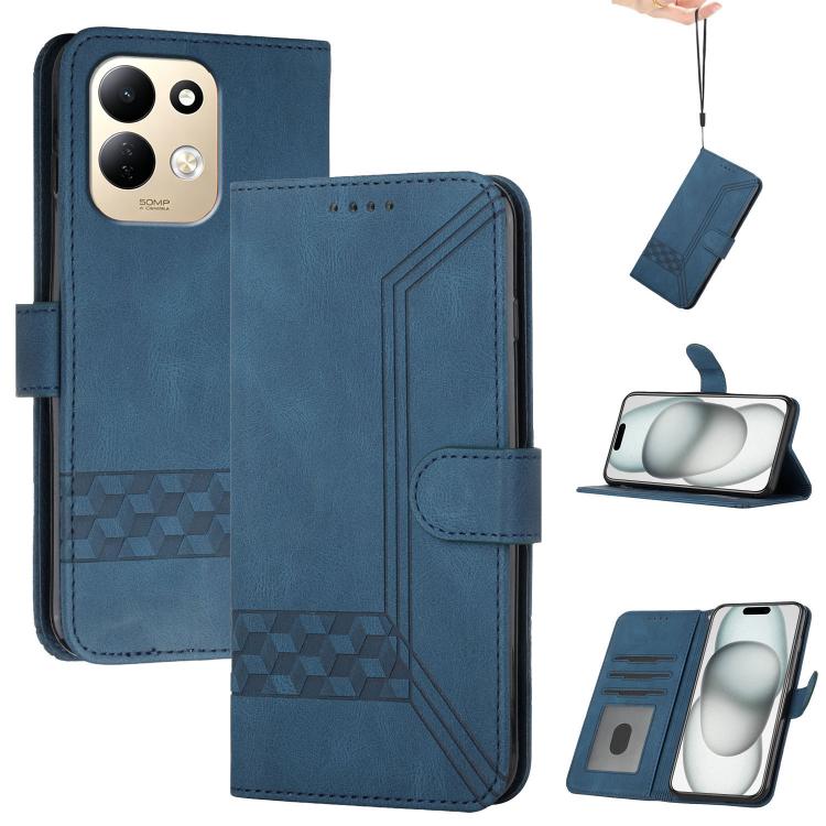 Cubic Skin Feel Flip Leather Phone Case, For Redmi K100 Pro Max 5G / Poco F9 Ultra 5G, For Redmi K100 Pro 5G / Poco F9 Pro 5G, For Redmi 17 4G / 5G Global 170mm, For Redmi A7 Pro 171mm / Poco C85x 5G