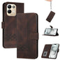 Cubic Skin Feel Flip Leather Phone Case, For Redmi K100 Pro Max 5G / Poco F9 Ultra 5G, For Redmi K100 Pro 5G / Poco F9 Pro 5G, For Redmi 17 4G / 5G Global 170mm, For Redmi A7 Pro 171mm / Poco C85x 5G