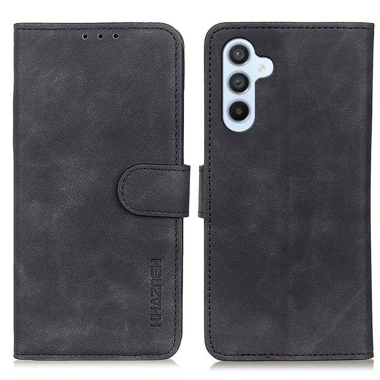 KHAZNEH Retro Texture Horizontal Flip Leather Phone Case