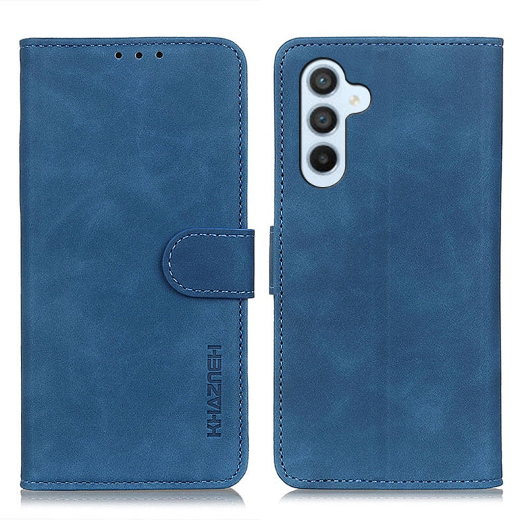 KHAZNEH Retro Texture Horizontal Flip Leather Phone Case