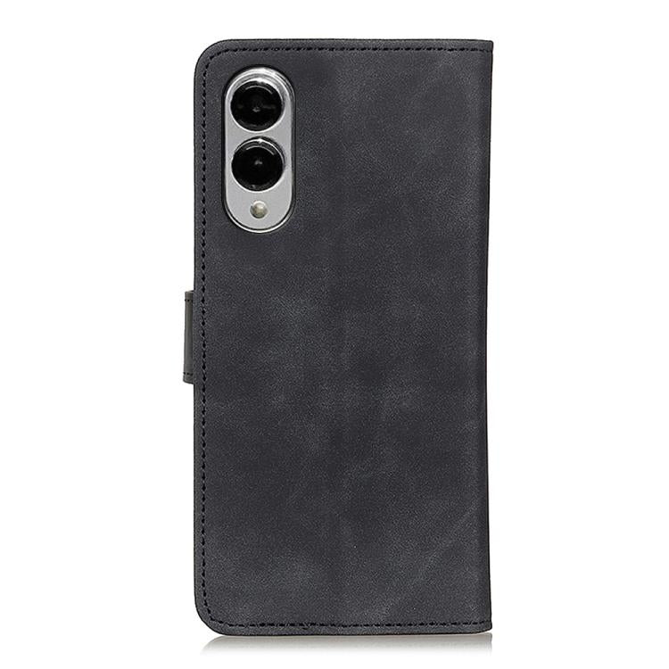 KHAZNEH Retro Texture Horizontal Flip Leather Phone Case, For Samsung Galaxy S25 Edge 5G, For Samsung Galaxy S25 Ultra 5G, For Samsung Galaxy S24 FE 5G