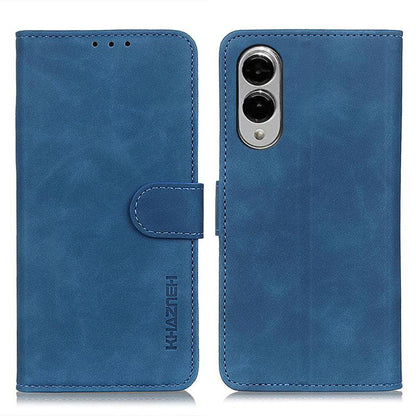 KHAZNEH Retro Texture Horizontal Flip Leather Phone Case, For Samsung Galaxy S25 Edge 5G, For Samsung Galaxy S25 Ultra 5G, For Samsung Galaxy S24 FE 5G